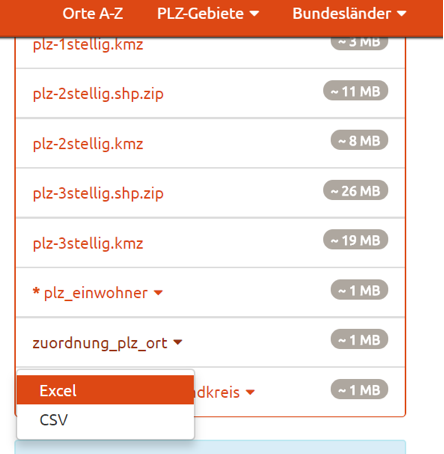 Address validation postal codes