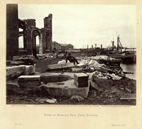 Ruins of Norfolk Navy Yard,