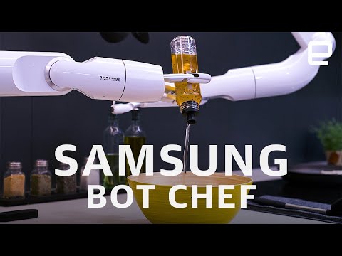 Samsung Bot Chef first look at CES 2020