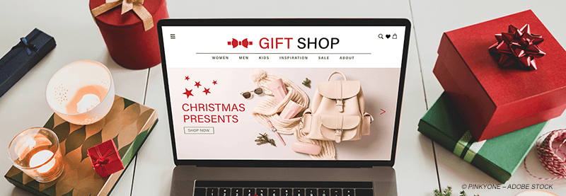 Web design for Christmas